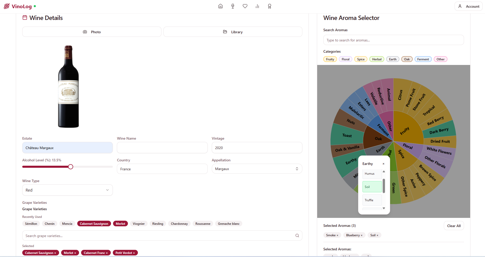 VinoLog - Your Complete Wine Companion | Tasting Notes, Cellar ...